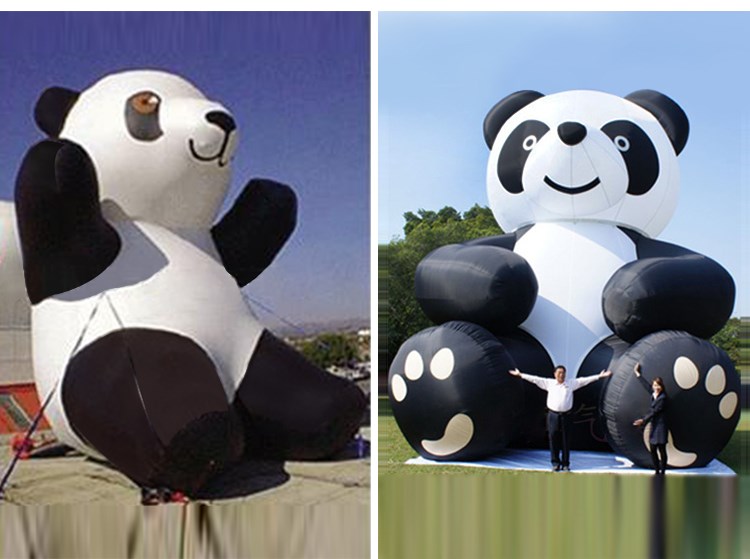合肥充气熊猫展示
